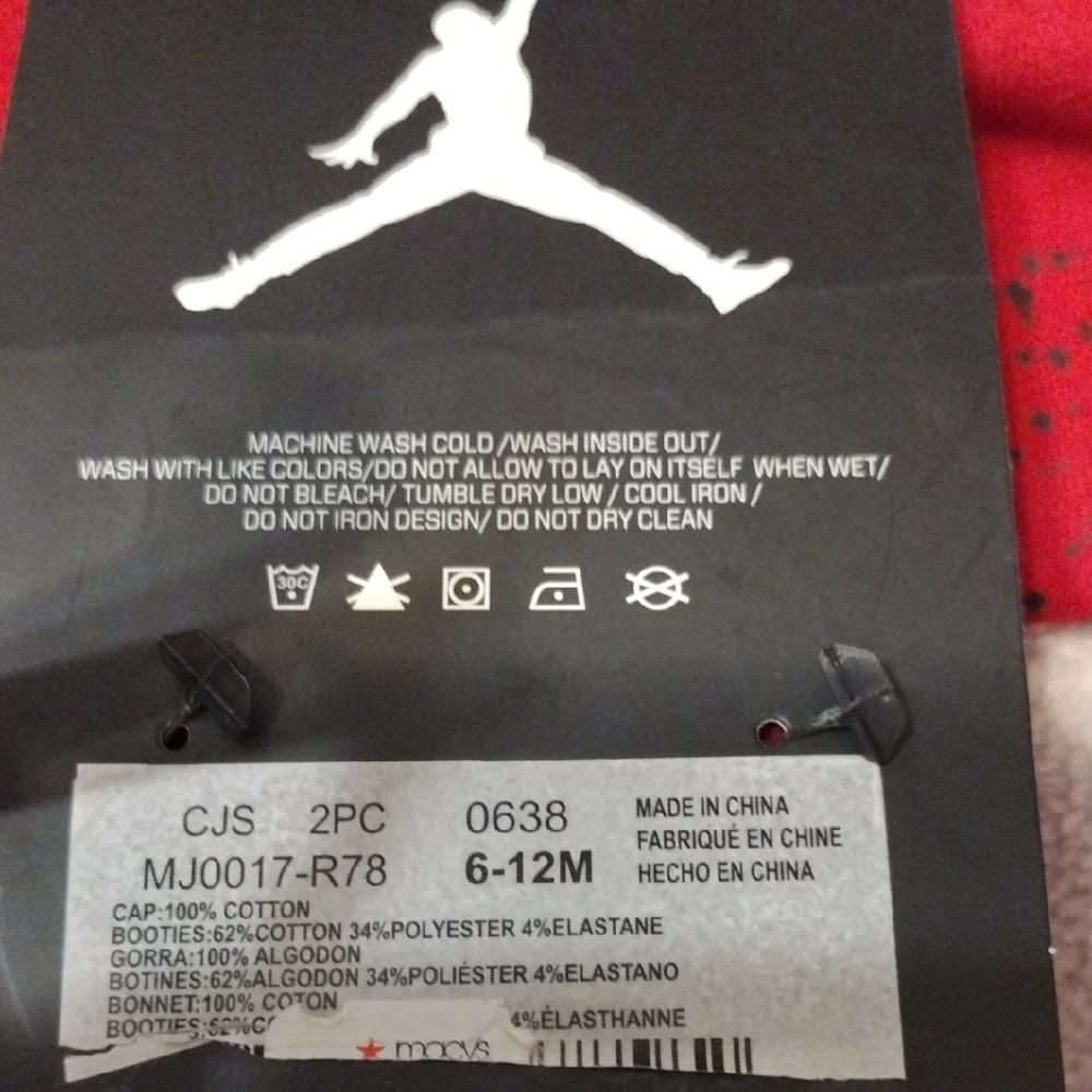 Nike Red Matching Hat Set - Picture 4 of 5